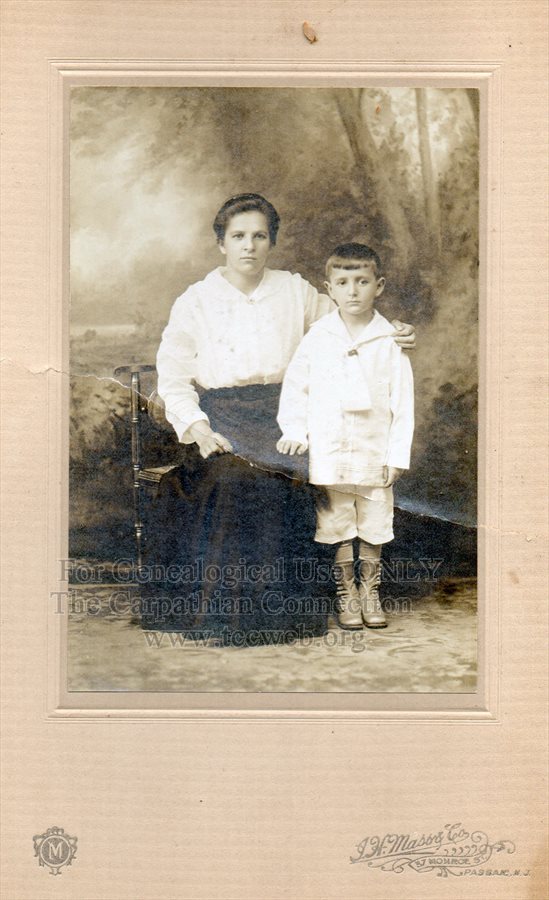 Uknown Woman and Child